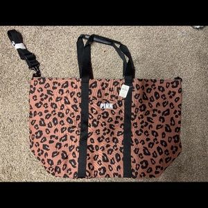 PINK CHEETAH PRINT BAG